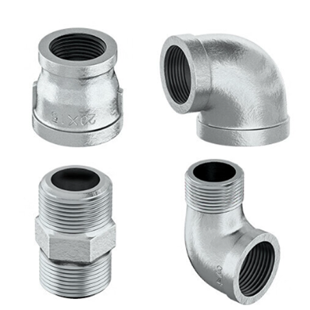 Galvanized pipe fitting series