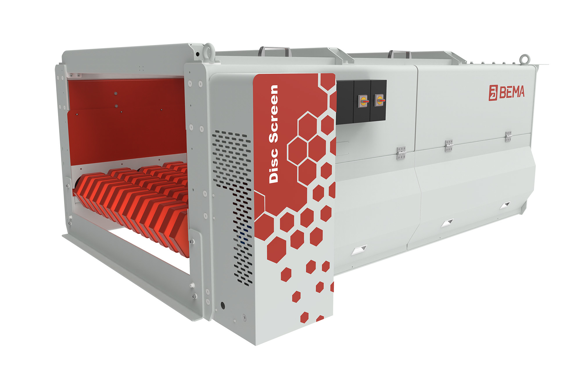 High-speed disc screen for RDF