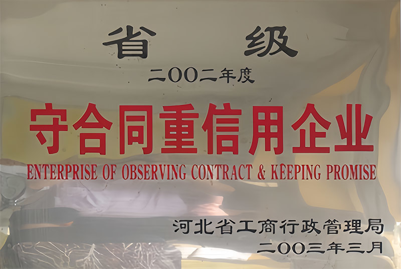Provincial-level contract-abiding credit enterprises