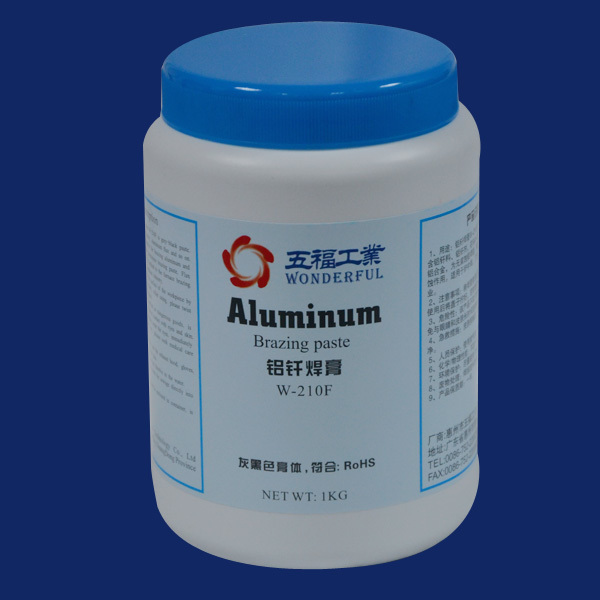 Aluminum brazing paste W-210F