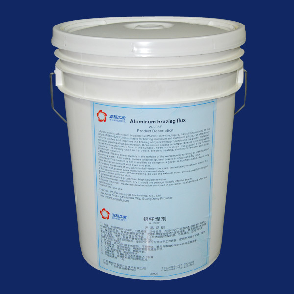 Aluminum brazing flux W-208F