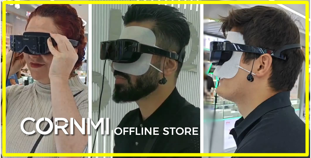 Local Tech Store Showcases Customer Experiences with CORNMI X7 Lite Smart Glasses.