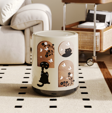 Cat litter bin