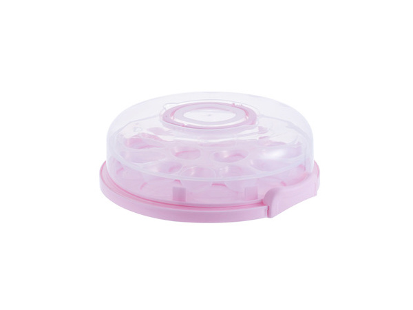 Cake Carrier with Deviled Egg & Cupcake Inserts