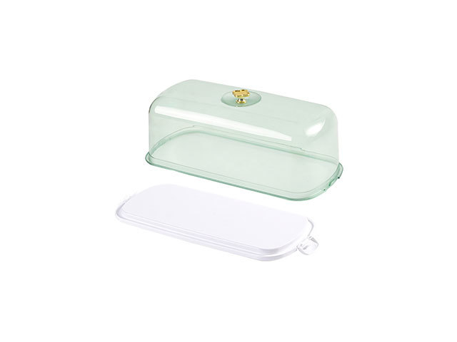 PET rectangular portable cake container