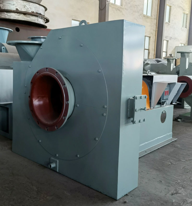 Back-blowing fan (with external insulation) Back-blowing fan (with external insulation)
