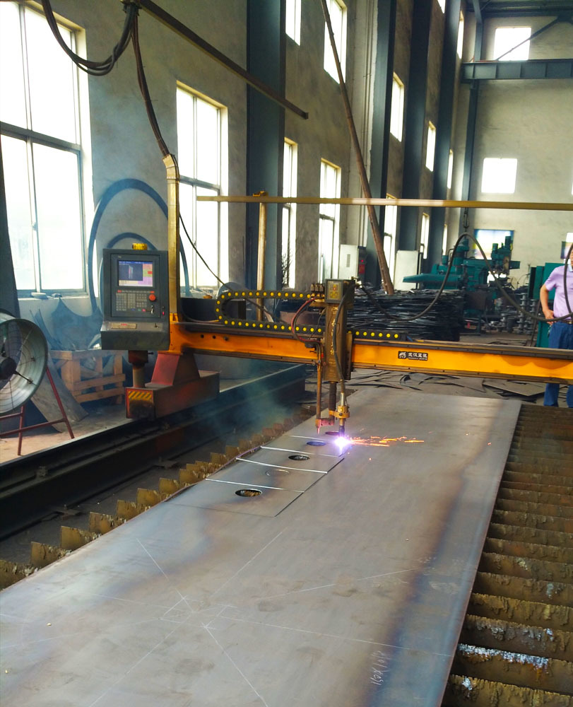 CNC Plasma Cutting Area