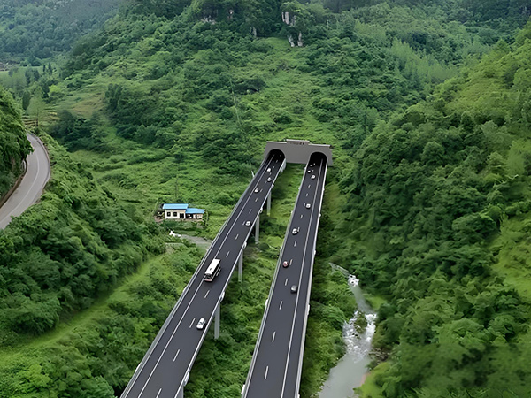 Guizhou Province Wulong (Chongqing-Guizhou Boundary) to Daozhen Expressway Guizhou Province Wulong (Chongqing-Guizhou Boundary) to Daozhen Expressway