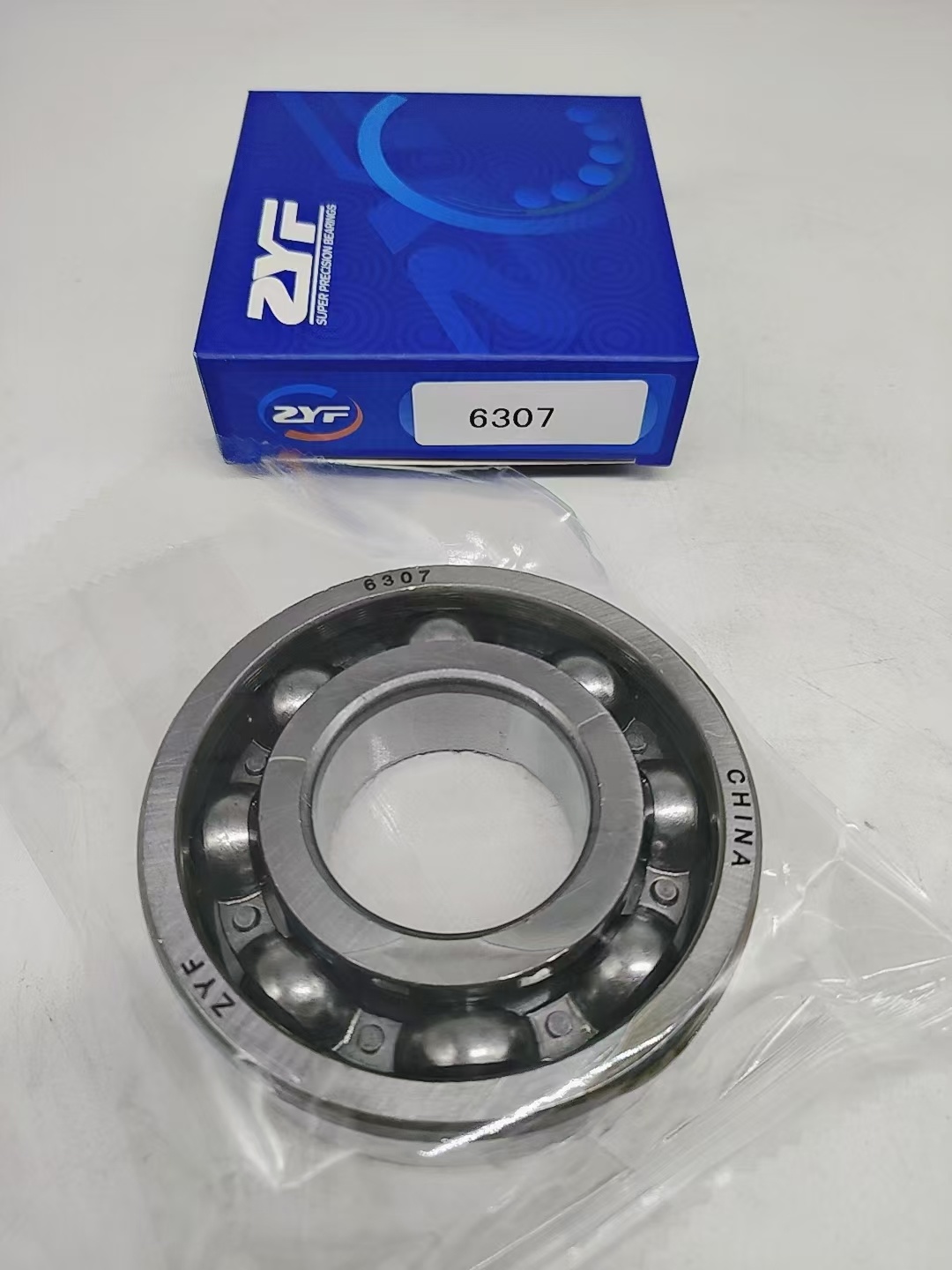 Rodamiento de Bolas de Surco Profundo ZYF Marca 6307
