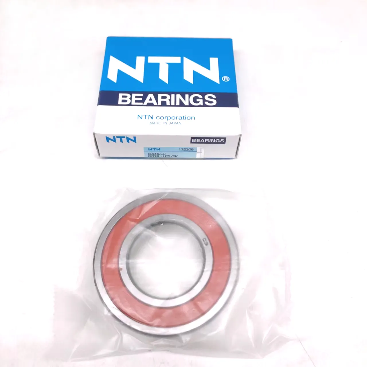 Japan NTN Brand 6208LLU Deep Groove Ball Bearings
