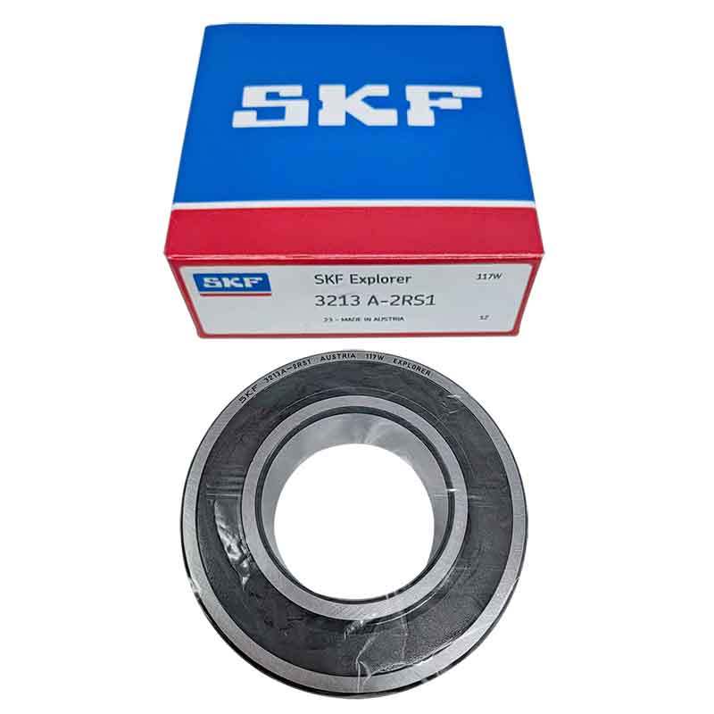 Rodamiento de bolas de contacto angular doble SKF 3215 A-2RS1 con sellos o protectores