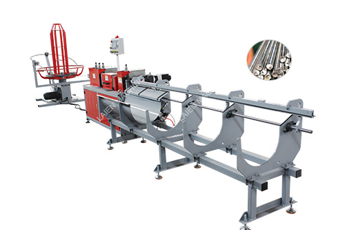 straightening and cutting machine