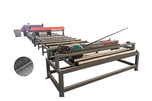 Steel grating welding machine