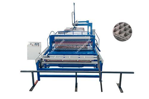 Automatic grabbing panel mesh welding machine