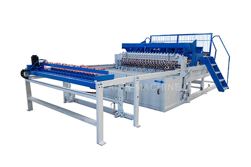 Mechanical type reinforcing mesh welding machine