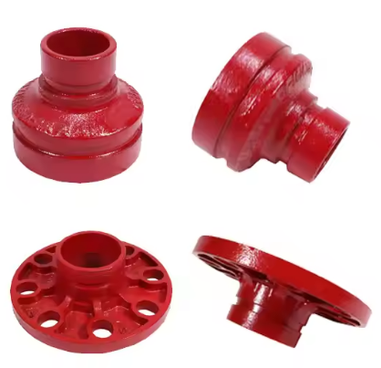Ductile Iron  Fire Fighting Fire Protection System Fire Sprinkler System Grooved Coupling Grooved Reducer