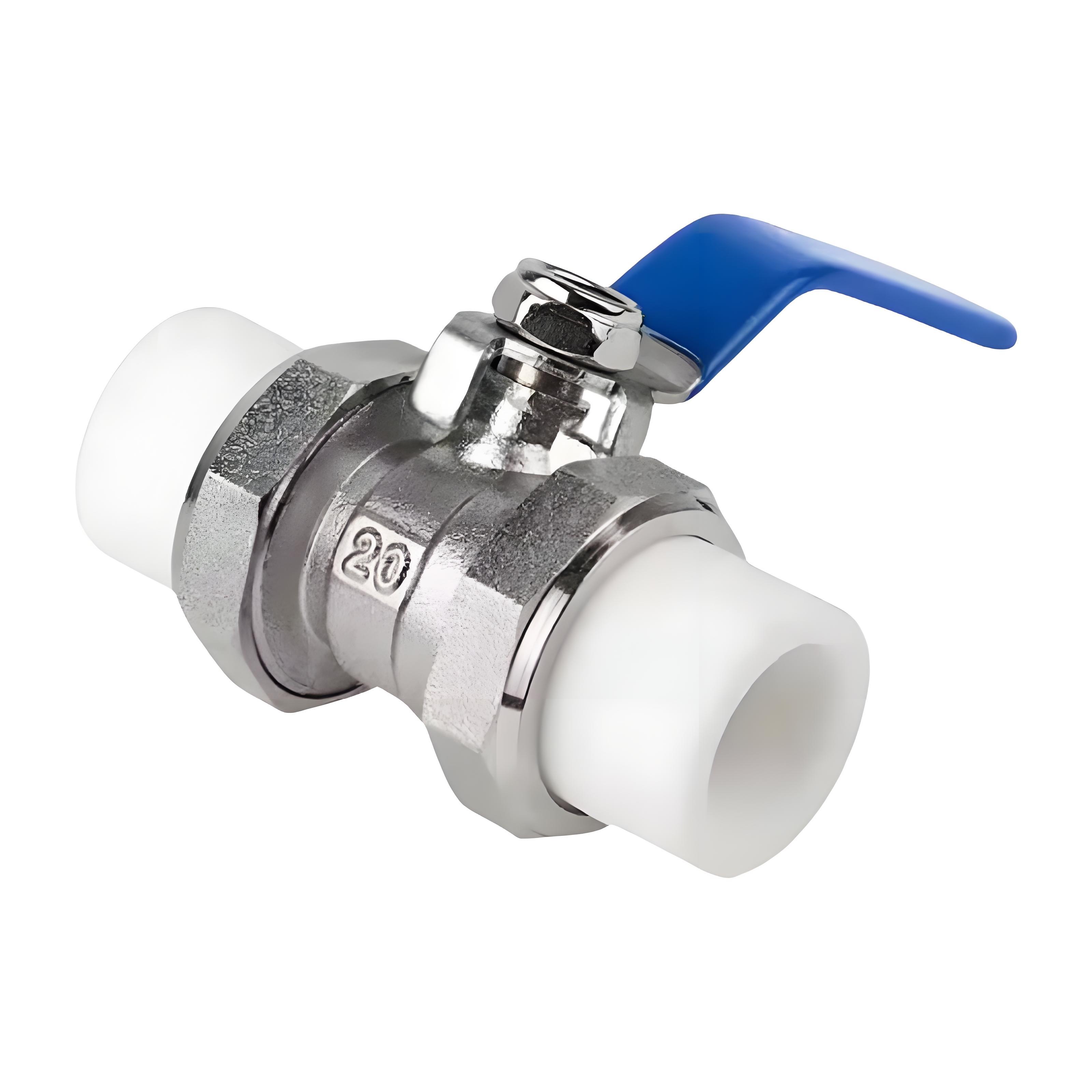 PPR Double Union Ball Valve