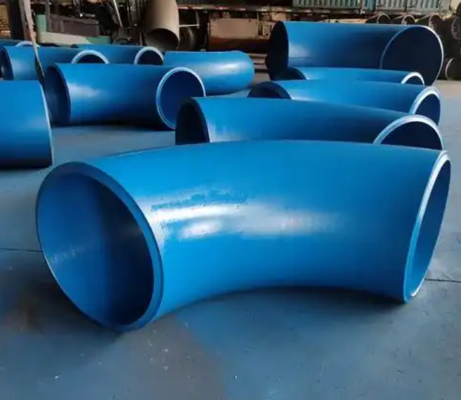 Epoxy powder anti-corrosion elbow
