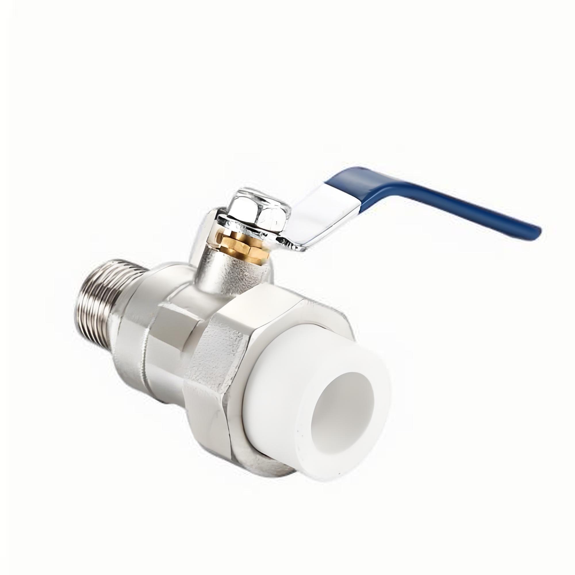 PPR Union Male Threaded Ball Valve