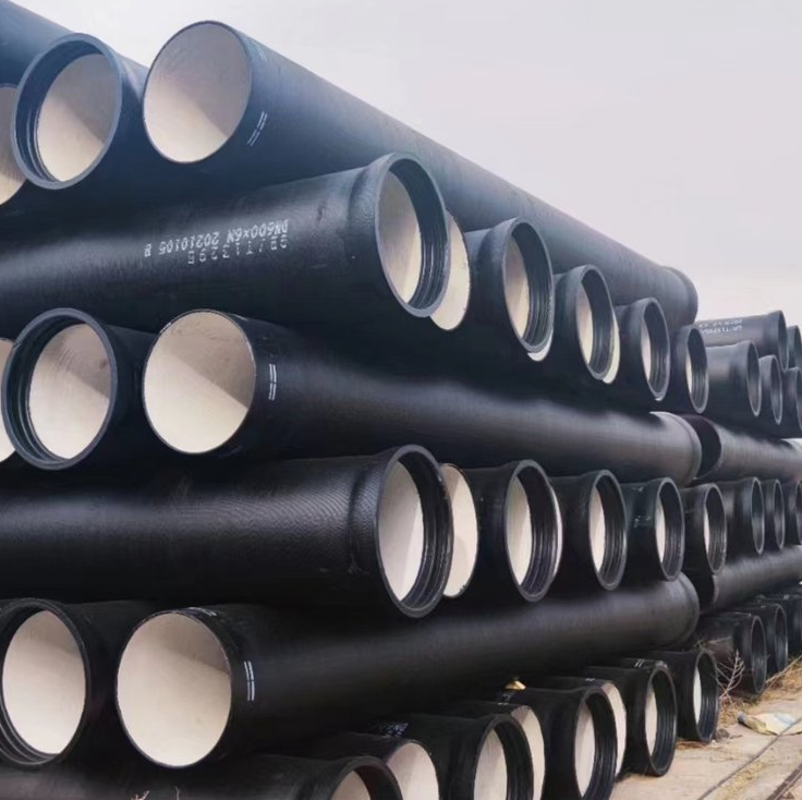 Asphalt with zinc coating Ductile Iron Pipe and Fitting, socket and plug connection, internal and external anti-corrosion, pipeline network renovation