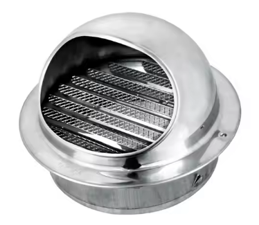 Kitchen Chimney Outdoor Hood External air Grille Vent Cover for Ventilation 304 201 Stainless Steel Hood Ducting air Vent Cap
