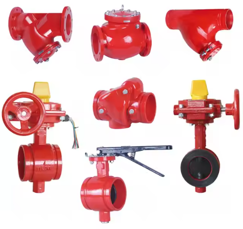 UL FM Valves Fire Fighting Pipes Fire Protection Fire Sprinkler System Grooved Swing Check Valve