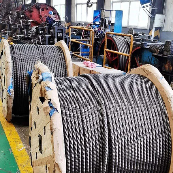 Compacted wire rope