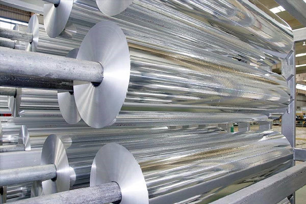 Application of aluminum foil