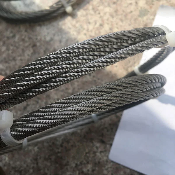 Compacted wire rope