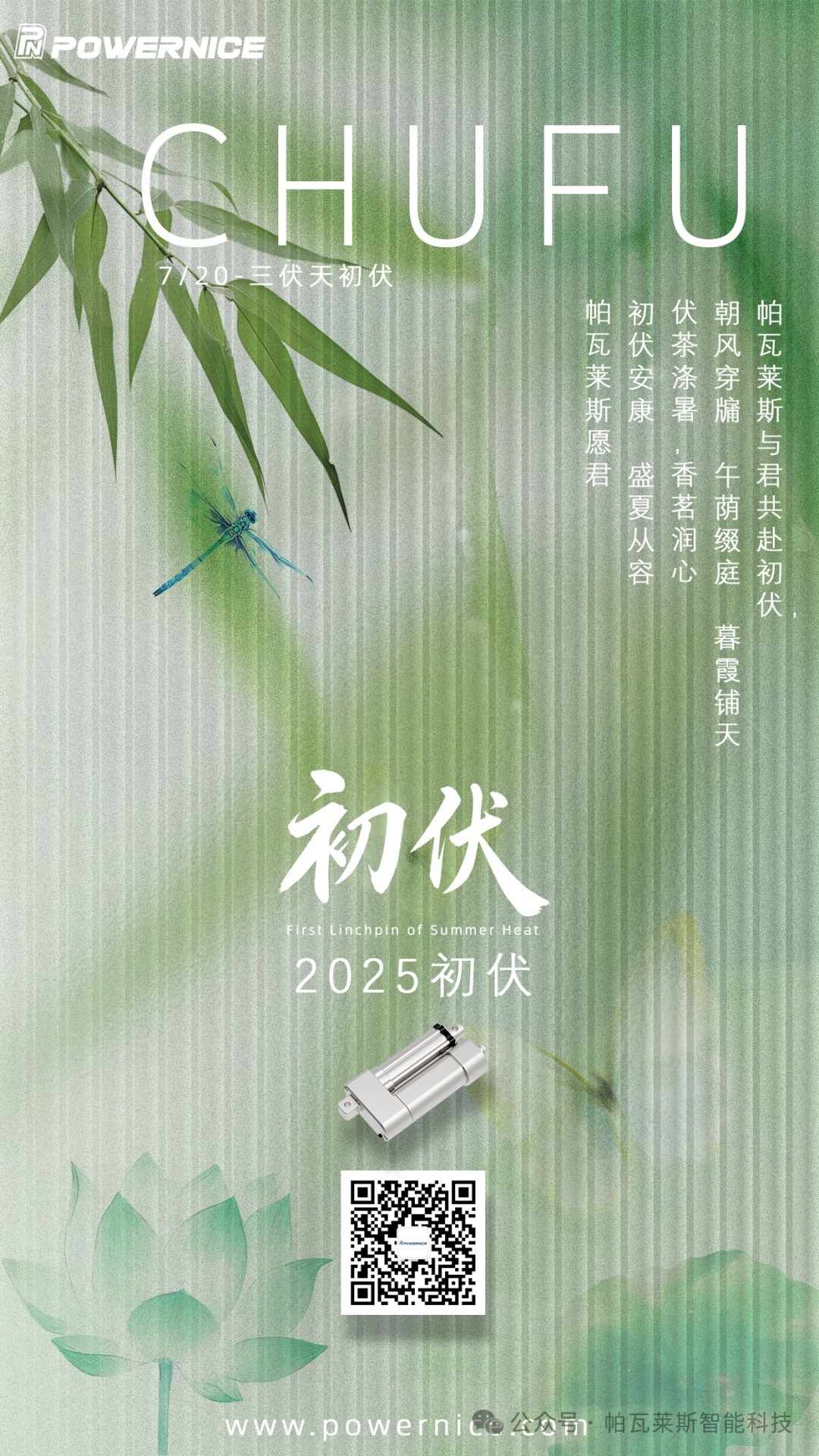 初伏启，帕瓦莱斯愿君盛夏从容！