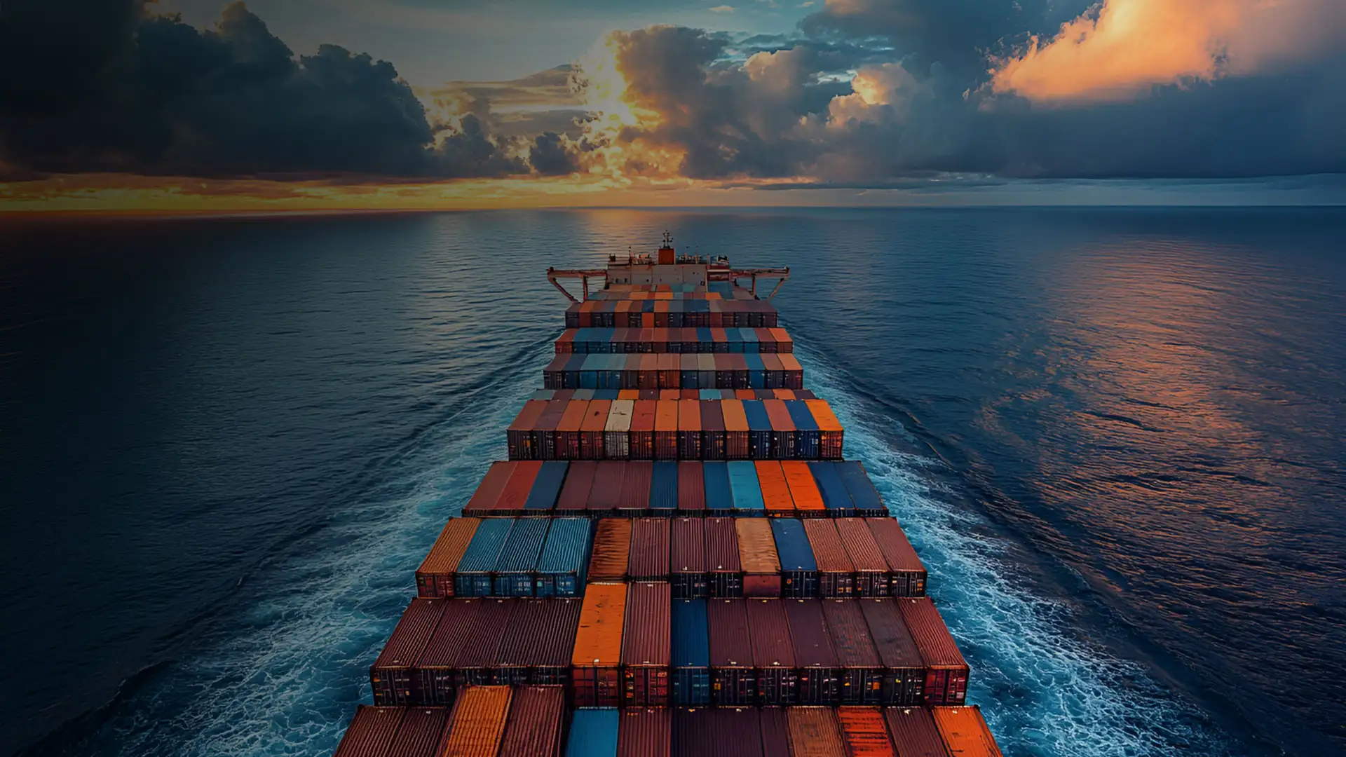 Ocean freighter