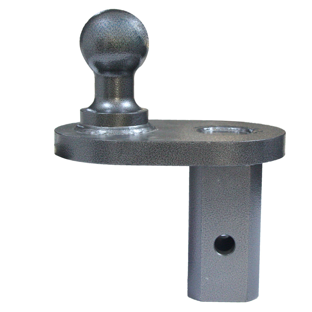 4” Offset Gooseneck Ball,Heavy Duty Trailer Hitches Gooseneck Hitch Extender,20000 lbs GTW,5000 lbs VTW,2-516 Inch Diameter Ball