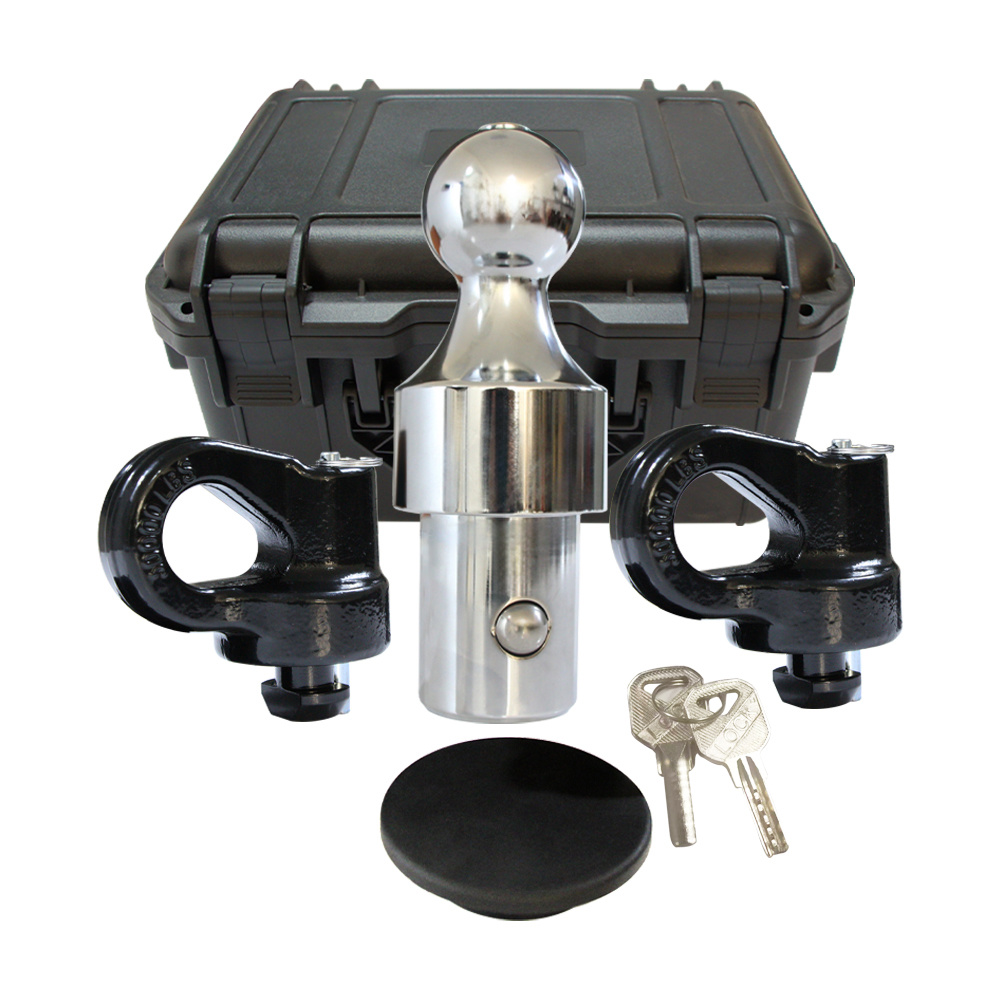 Upgraded key lock 60692 OEM Puck System Gooseneck Hitch Ball Kit