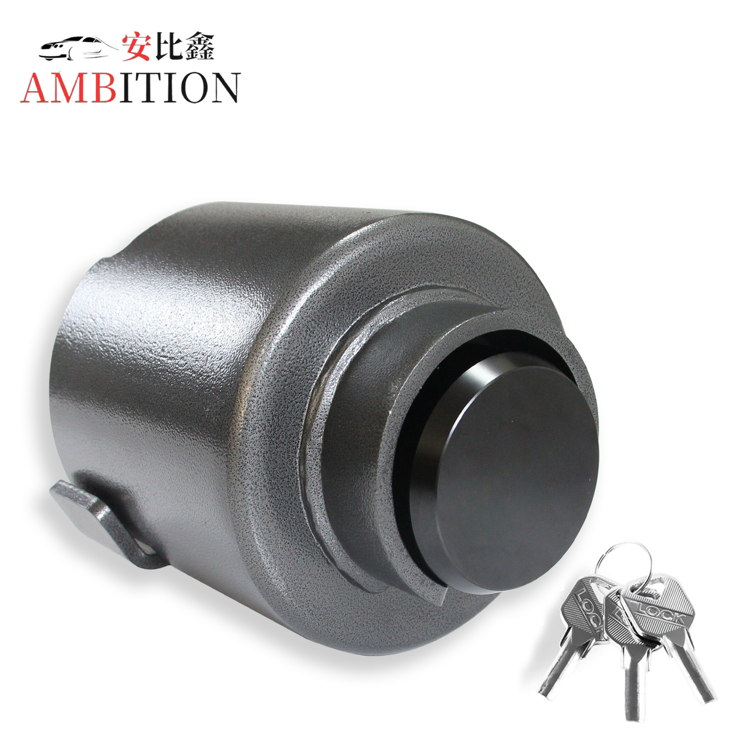 Anti-Theft 2 5/16" Trailer Lock, Heavy Duty Safety Tongue Locks,