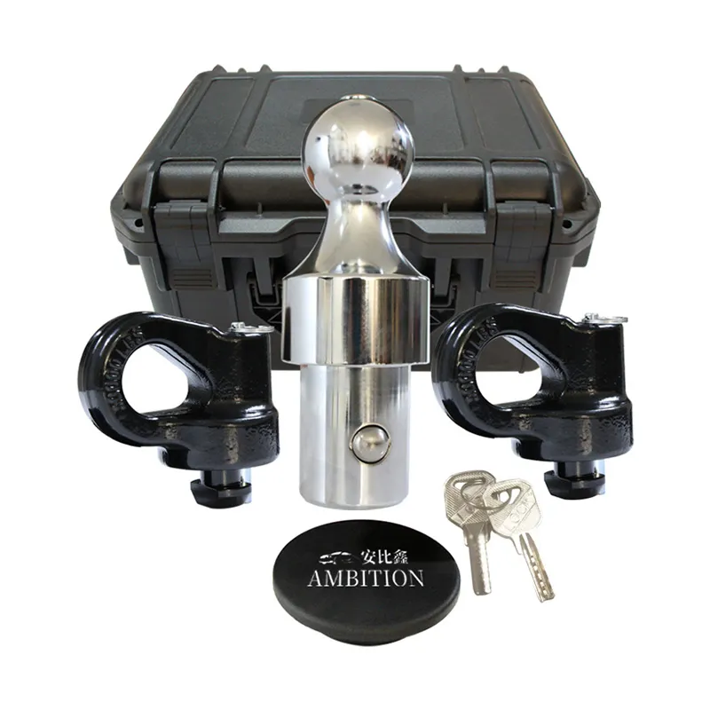 Upgraded key lock 60692 OEM Puck System Gooseneck Hitch Ball Kit