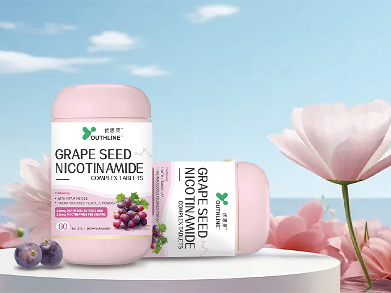 Grape seed nicotinamide complex tablets