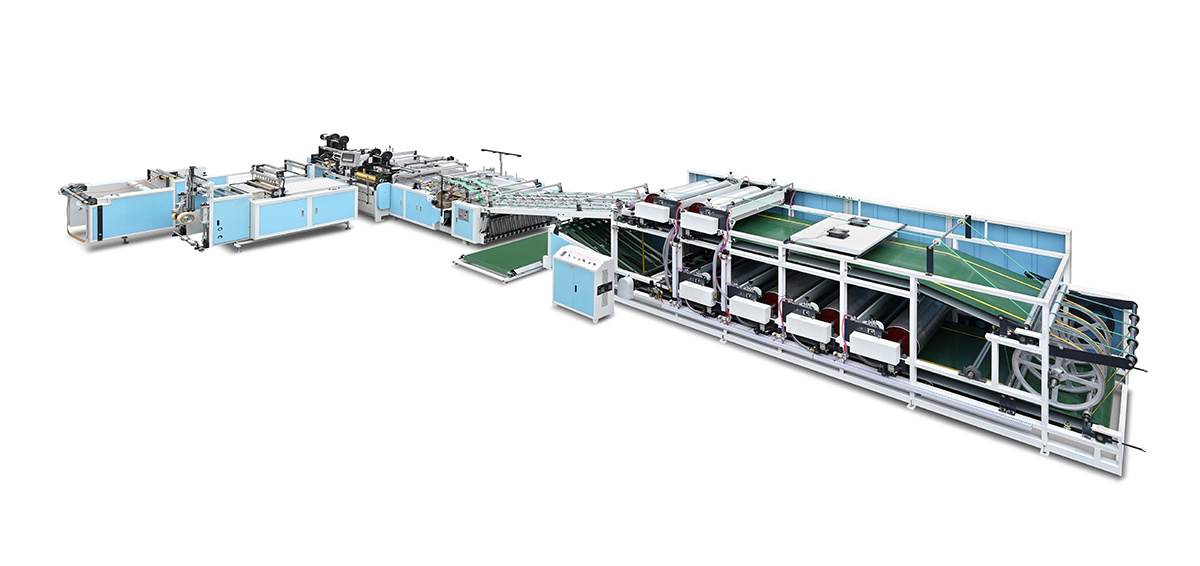 Fully- Automatic PP Woven Bag Making Machine with PE liner Inserting & Double sides Printing