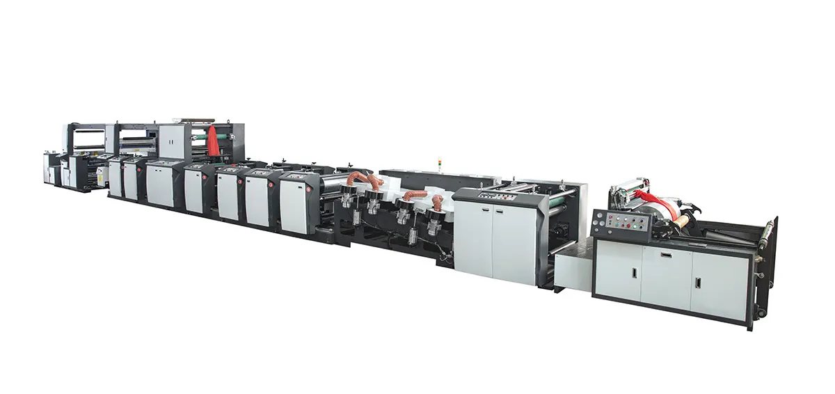 No Cylinder Change Type Flexographic Printing Line