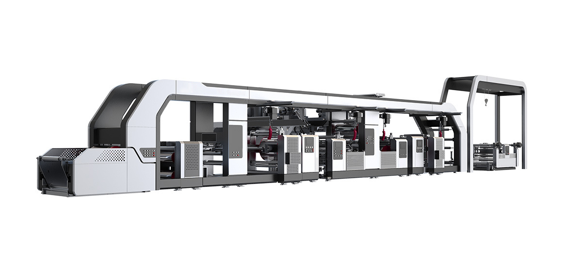 Double Main Unit Plastic Extrusion Coating and Laminating Machine