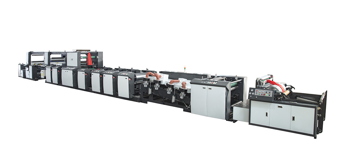 No Cylinder Change Type Flexographic Printing Line