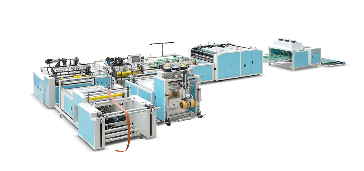 Fully- Automatic PP Woven Bag Making Machine with PE liner Inserting & Single side Printing