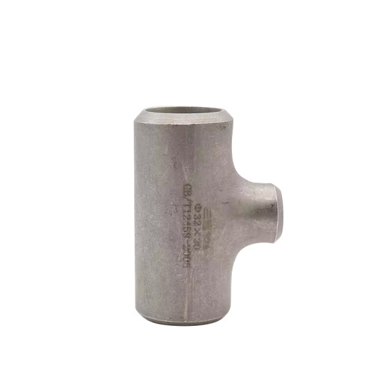 Stainless steel reducing equal diameter pipe unequal diameter tee