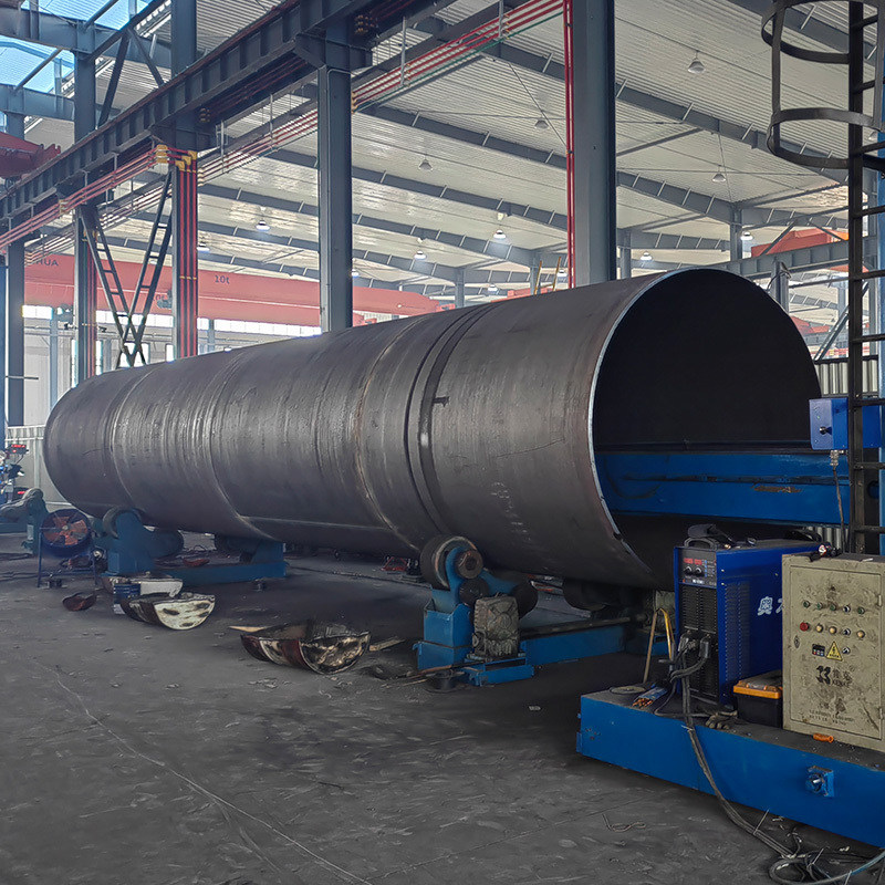 Welded steel pipeline