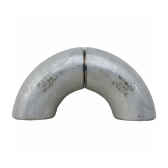 Stainless steel elbow pipe fitting