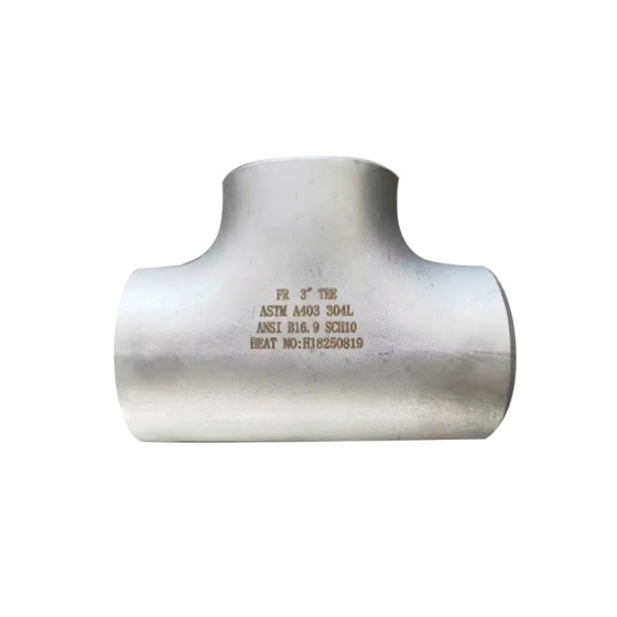 Customized Directly Supplied GB12459-90 Stainless Steel Tee