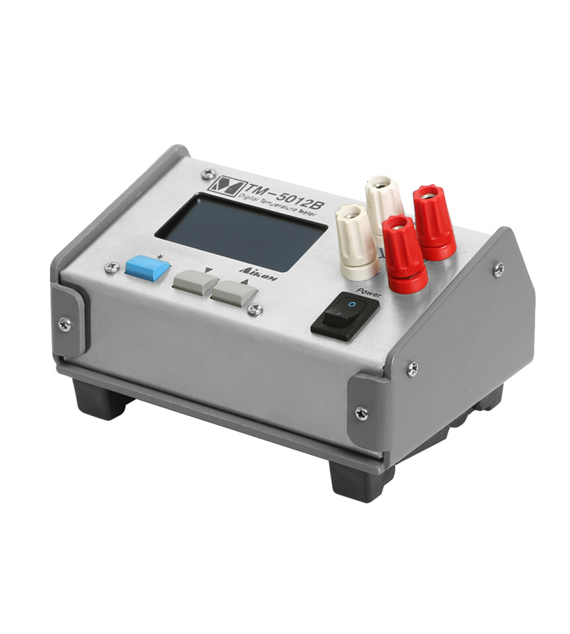 Handheld two-channel platinum resistance meter