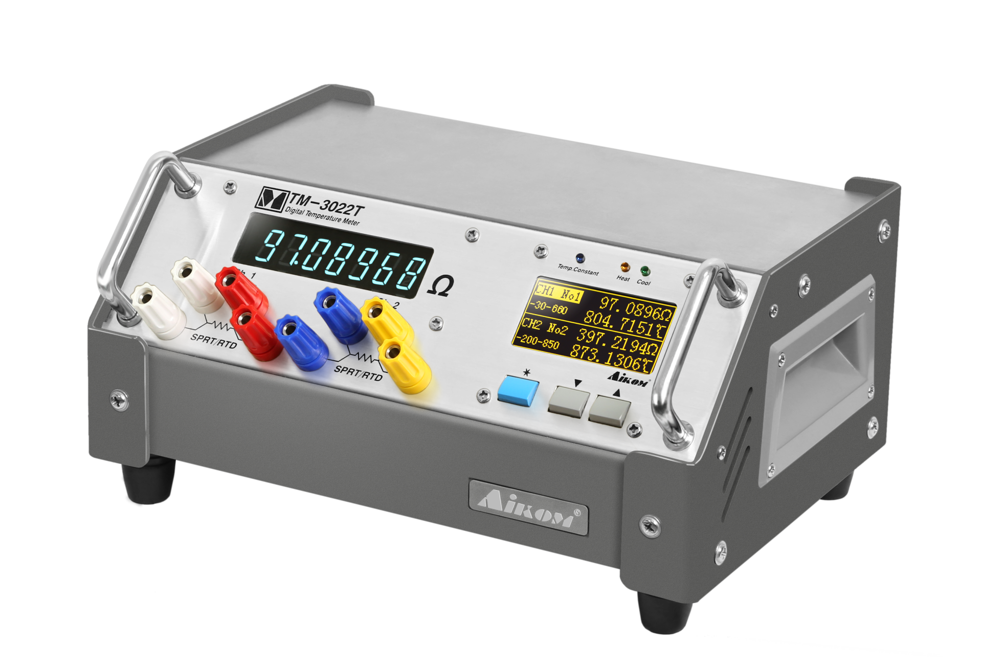 Precision platinum resistance display meter