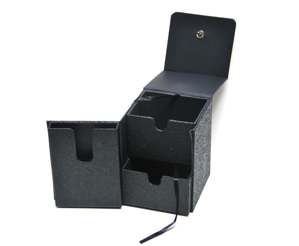 Black special paper box