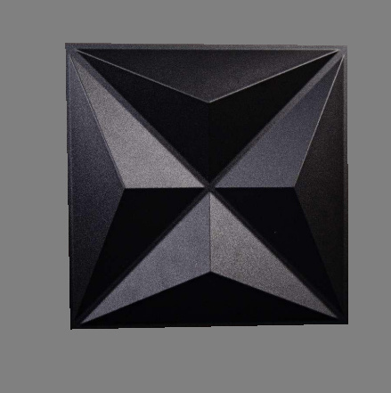 3D triangle blister wall panel