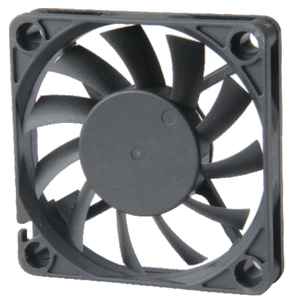 60x60x10mm_YD6010_Square DC Axial Cooling Fan